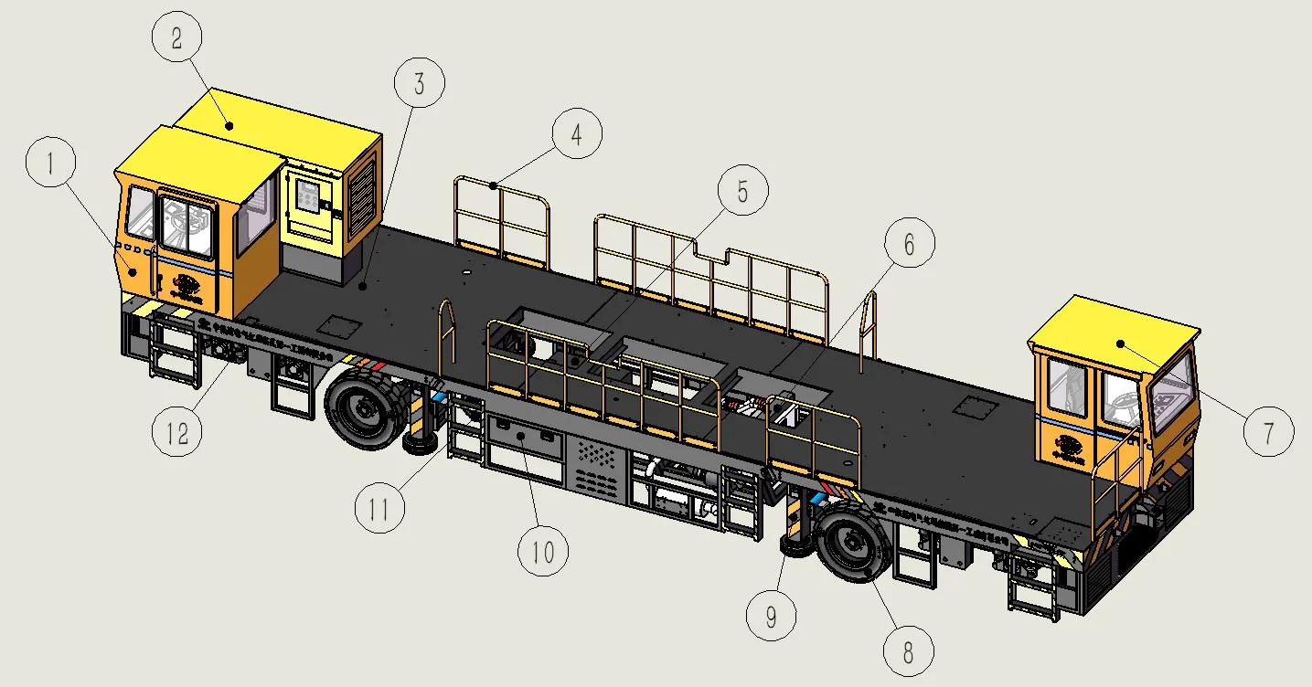 Двухстороннее-шасси-для-односекционных-строительных-машин-высокоскоростных-железных-дорог-типа-TR-110T-10